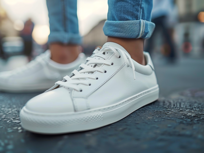 Leather sneakers: The perfect versatile addition to any outfit