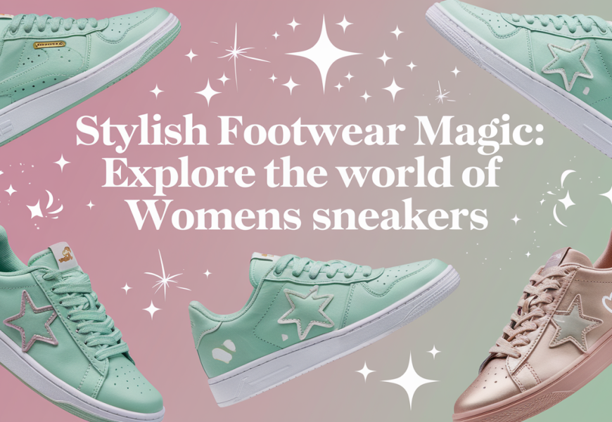 Stylish Footwear Magic: Explore the World of Womens Sneakers